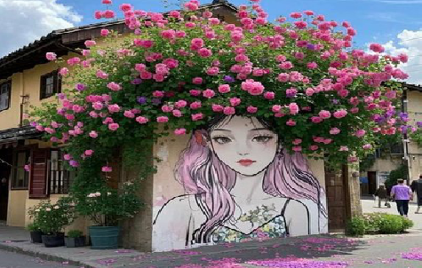 弥渡怎么设计网红打卡墙绘