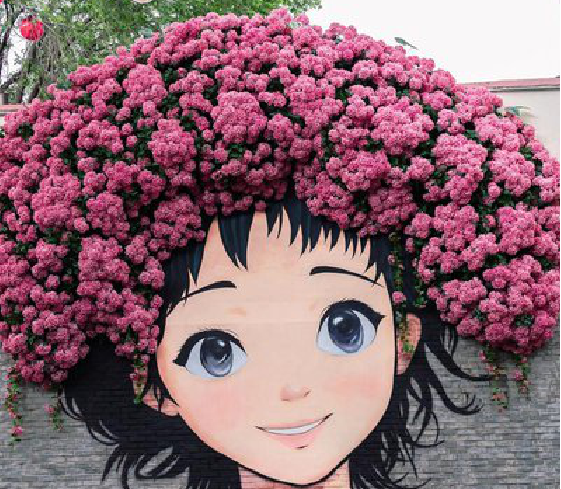 弥渡墙体彩绘-网红墙打卡