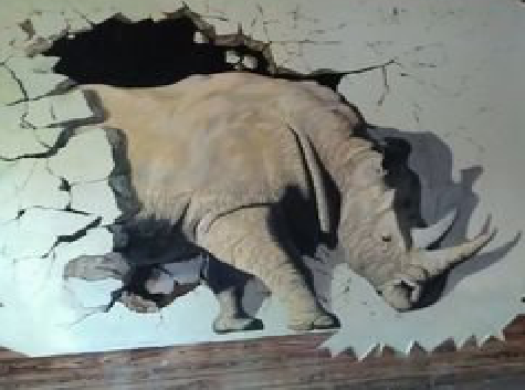 弥渡在墙绘中，如何绘制3D效果？