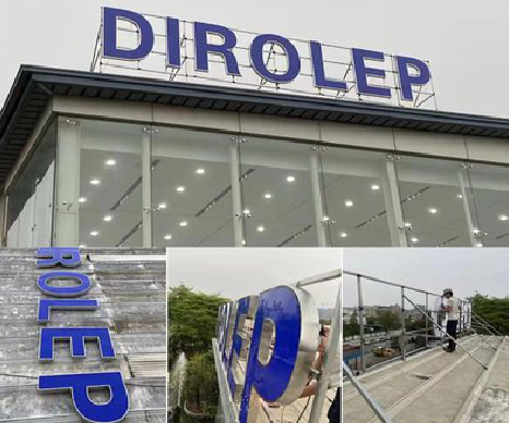 弥渡楼顶发光字安装的注意事项。